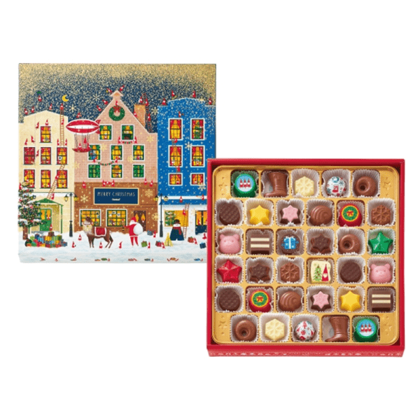 Goncharoff Christmas Assorted Chocolates, 34 pieces