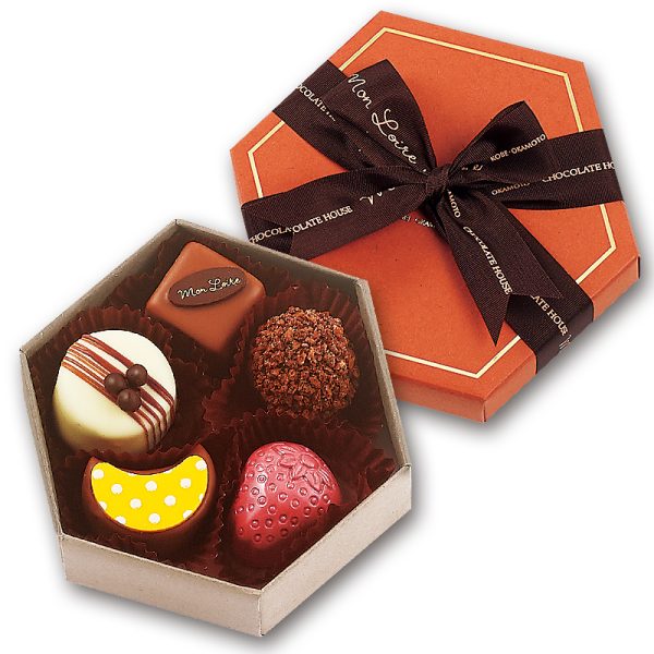Monloire Truffle Chocolate Gift Box 5 pcs