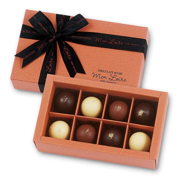 Mon Loire Liqueur-Filled Chocolate Gift Box — 4 Pieces / 8 Pieces