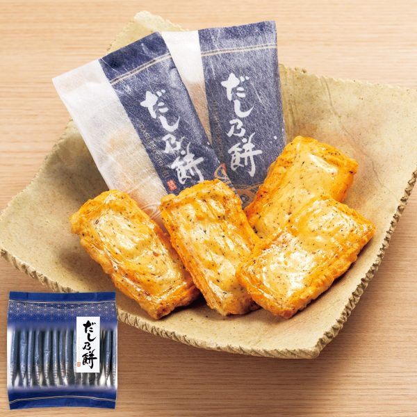 MOCHIKICHI  Soy Sauce Seafood Rice Cakes 14pcs