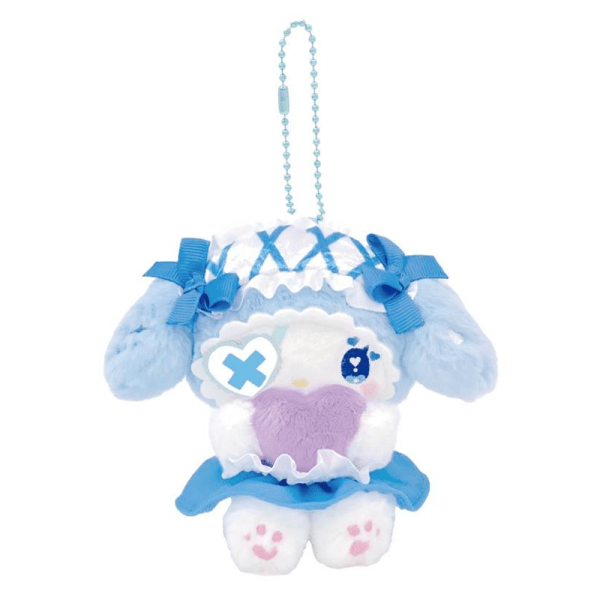 SANRIO DOLLYMIX Collaboration Plush Keychain My Melody/Kuromi