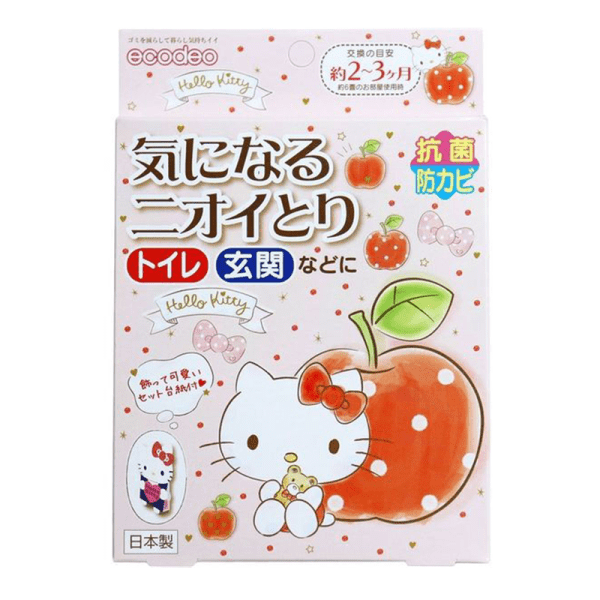 Nioitori ecodeo Odor Removal & Mold Prevention Deodorizer Sheet – Hello Kitty
