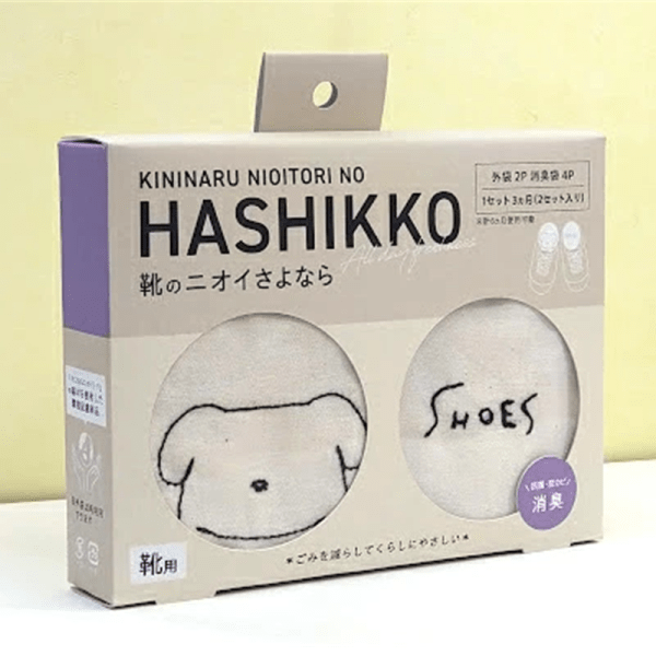 Nioitori ecodeo HASHIKKO Odor Eliminator Kit for Shoes (Cat/Dog)