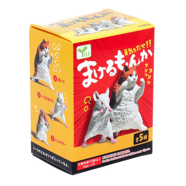 Yell World Figure NYAoooo!! 1 pc Cheerleading cat / Resting puppy / Fighting animal