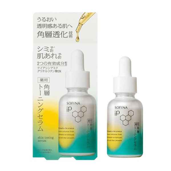 SOFINA iP Medicated Skin Conditioning Essence Fresh Floral Scent 30ml
