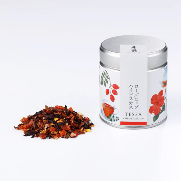Cheese Garden Decaffeinated Canned Black Tea Rose & Hibiscus / Citrus Multiple Flavors Available 25 g