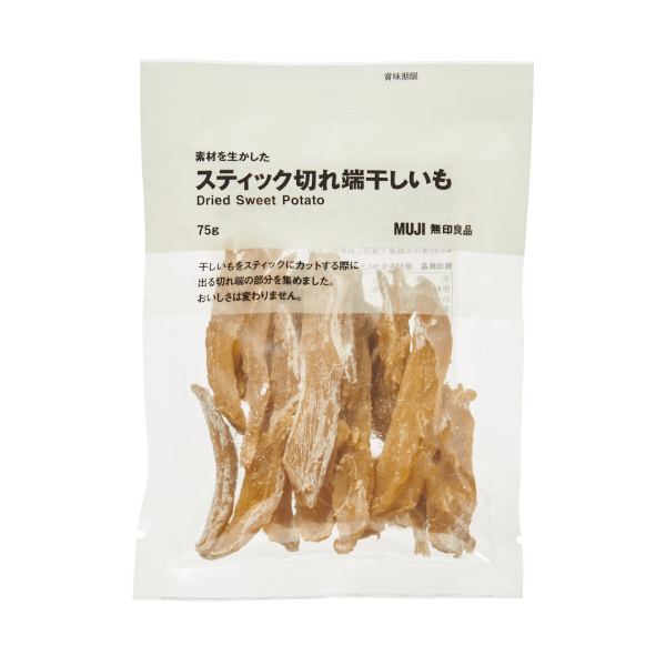 MUJI Dried Sweet Potato Slices 75g
