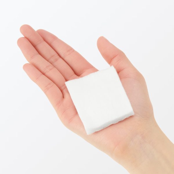 MUJI Cut Cotton Pads Approx 65x50mm 180 Sheets