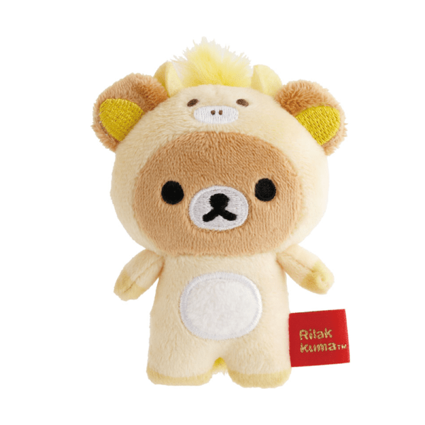SAN-X Rilakkuma Rilakkuma New Year’s New Year’s Stuffed New Year ver. Set of 4 Noon