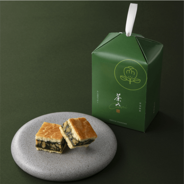 Kasho Seikan in Uji Matcha Nut Cakes 5 Pieces