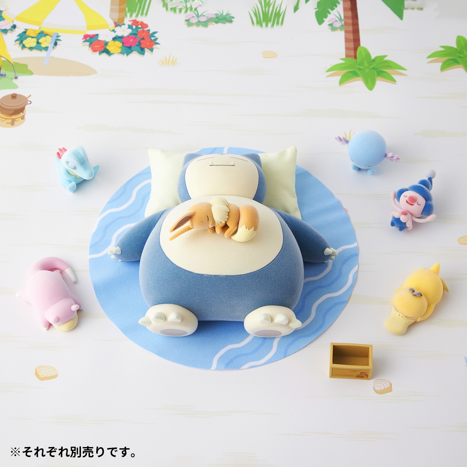 Pokémon figurines/figures/blind boxes, Sky Blue Beach series, two styles available. - Image 2