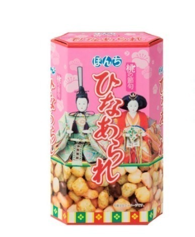 Nissin  Hinamatsuri Colorful Rice Crackers  Boxed  70g