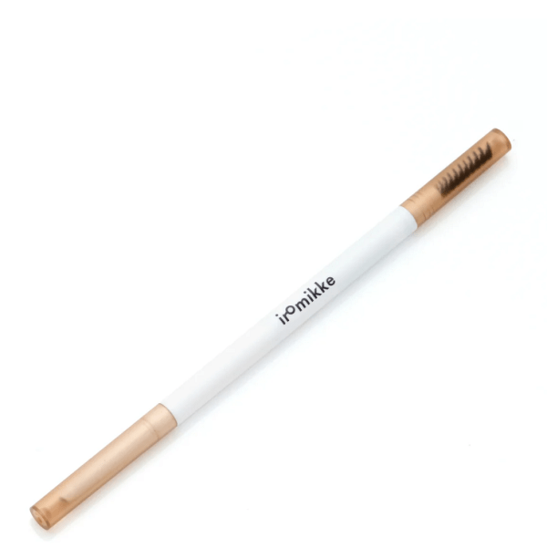 Iromikke 3way Eyebrow Pencil 01 Moss Gray / 02 Caramel Brown