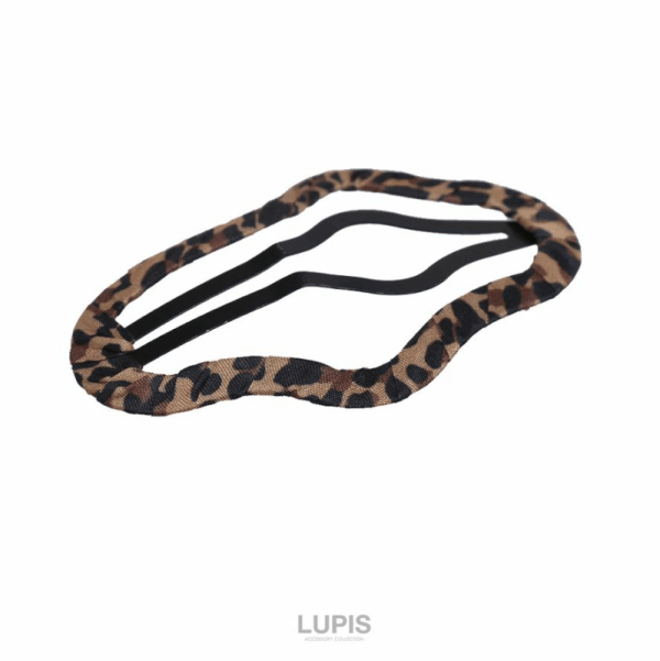 LUPIS Gradient Line Leopard Print Clip v2870