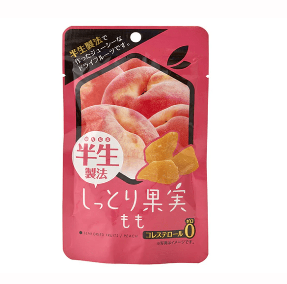 DAISO Soft Dried Peach Fruit Snack, 35g