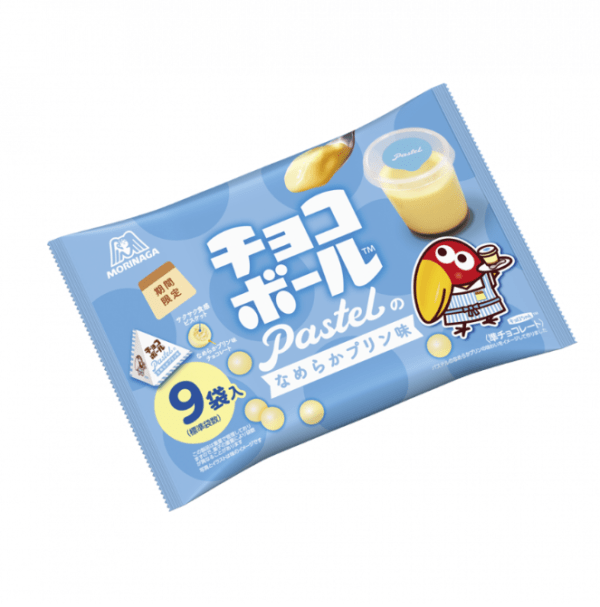 MORINAGA Seika Pastel Crunchy Chocolate Smooth Pudding Flavor 82g