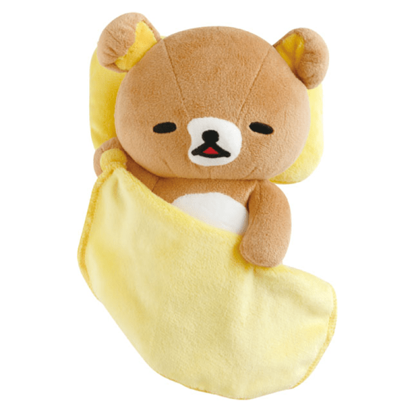 SAN-X Rilakkuma Sleep Together Series Goodnight Plush Toys – Multiple Styles Available