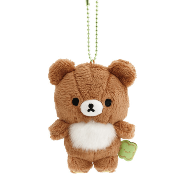 SAN-X Cosmic Series Plush Toy Keychain – Little Red Bear Edition