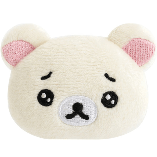 SAN-X Rilakkuma Bow Series Plush Expression Badges Brooches – Multiple Styles Available