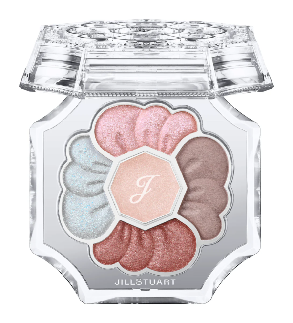 JILLSTUART Flower Dancing Skirt Pendulum Pearlescent Eyeshadow Palette 101 Frosty Sky Starry Eyes 6g