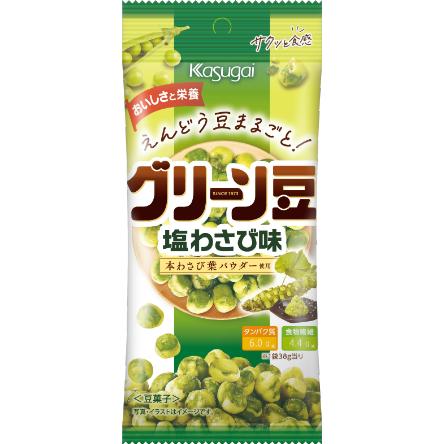 Kasugai Green Peas Wasabi Flavor 38 g