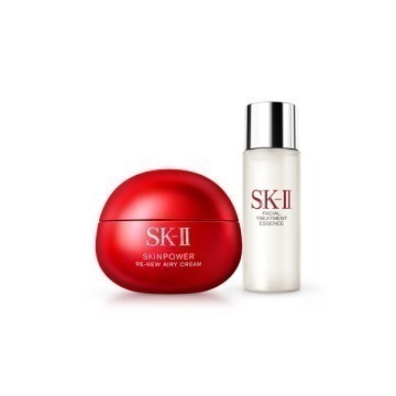 SK-II Pitera™ Power Radiance Trial Set – Light Texture Skinpower Cream 50g + Facial Treatment Essence 30ml