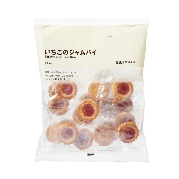 MUJI Strawberry Jam Pie Cookies 147 g
