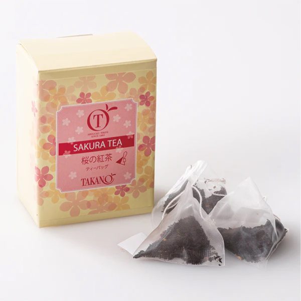 Shinjuku Takano Spring Sakura Black Tea Bags 7 sachets