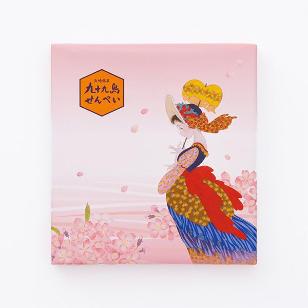 Kujukushima Spring Sweets Senpei 18 pcs
