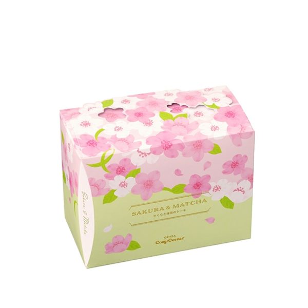 Ginza Cozy Corner   Sakura Matcha Cakes  8 pcs