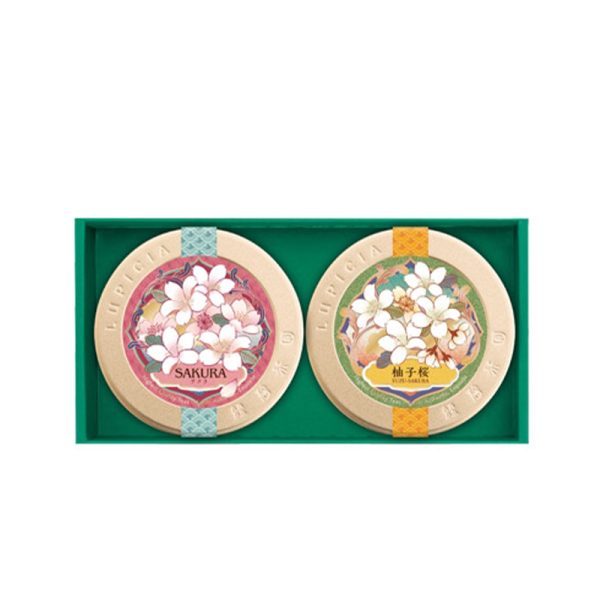 LUPICIA Spring Sakura Limited-Edition Sakura Darjeeling Black Tea & Sakura Yuzu Oolong Tea Set