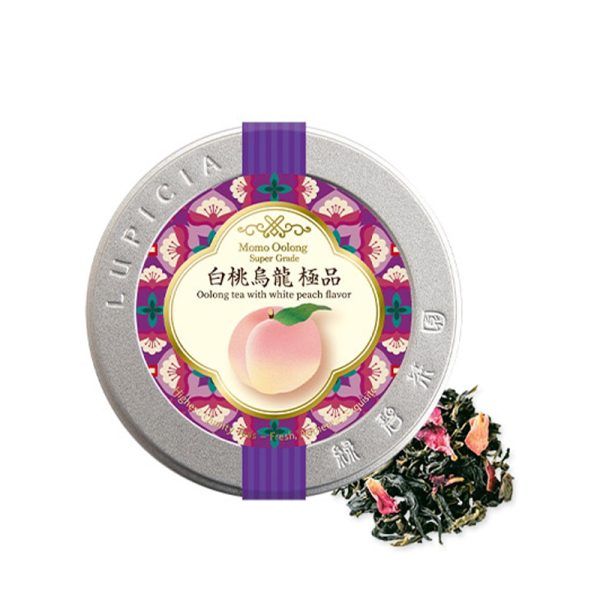 LUPICIA Spring Limited White Peach Oolong Tea 30 g Tin