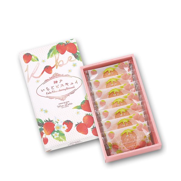 Monloire Spring Limited Strawberry Chocolate Cookies 7 Pieces / 14 Pieces Multiple Options Available