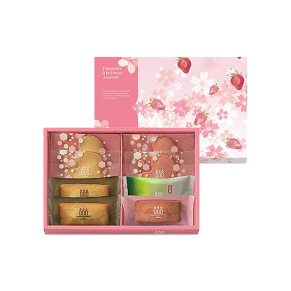 Henri Charpentier  Spring Sakura Limited Cake & Cookie Gift Box  8 Pieces