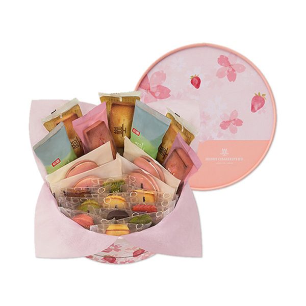 Henri Charpentier  Spring Sakura Limited Cake Gift Box M  21 Pieces