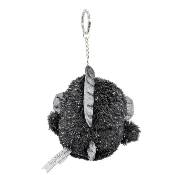 SANRIO Black Ugly Fish Henton Birthday Series MC Plush Keychain 14cm