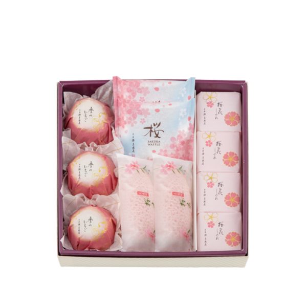 Soke Minamoto Kitchoan Sakura Limited Assorted Gift Box Small