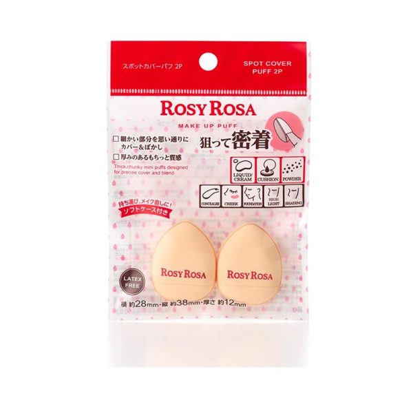 ROSY ROSA Partial Concealer Puff 2 Pack