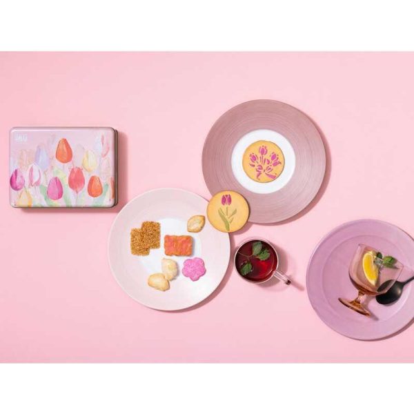 Akasaka Kakinoya Tulip Gift Assorted Rice Crackers 20 pcs