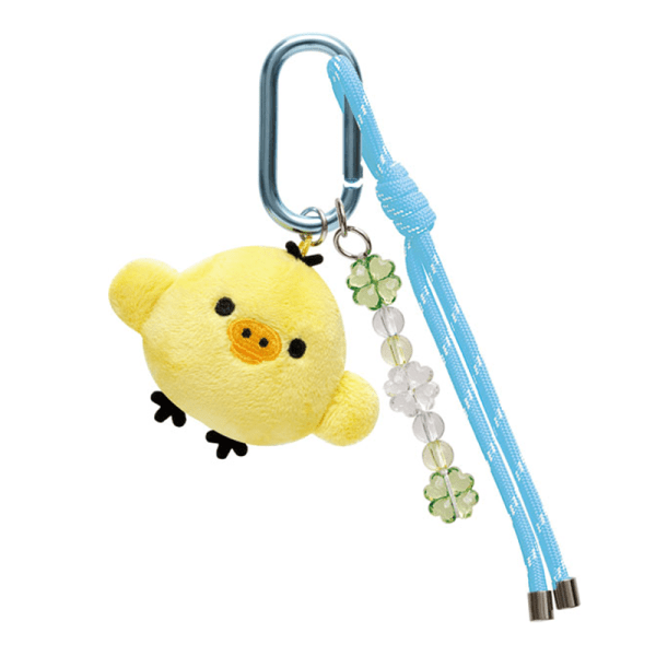 SAN-X Rilakkuma 10th Anniversary Plush Bell Keychain – Multiple Designs Available