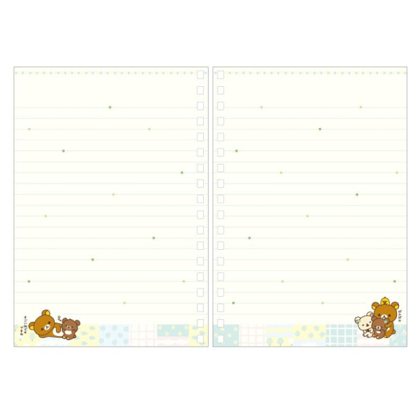 SAN-X Rilakkuma 10th Anniversary Edition B6 Coil Notebook – Two Models Available