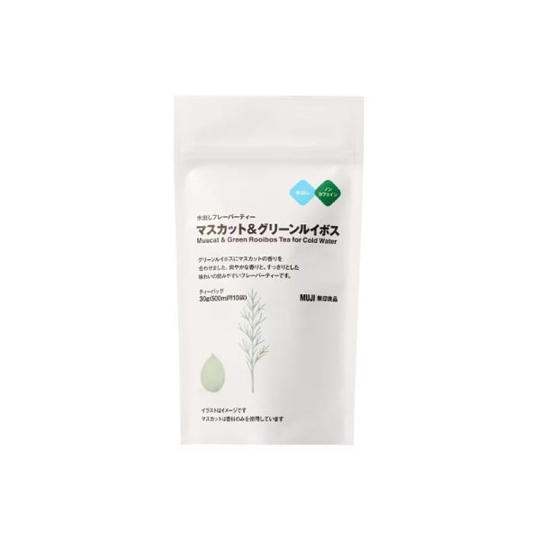 MUJI Grape Rooibos Cold Brew Tea 10 Bags