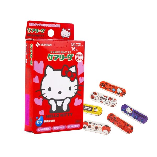 NICHIBAN Hello Kitty Band-Aids, 16 pieces