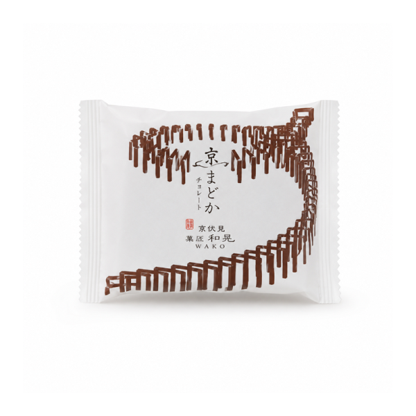 Kyoto Fushimi Confectionery – Kazuaki Waffle (Chocolate/Vanilla/Uji Matcha Flavor) – 1 piece