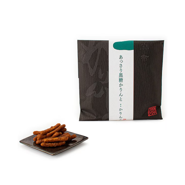 AZABU JUBAN  Light Brown Sugar Karinto Rice Snacks  60g