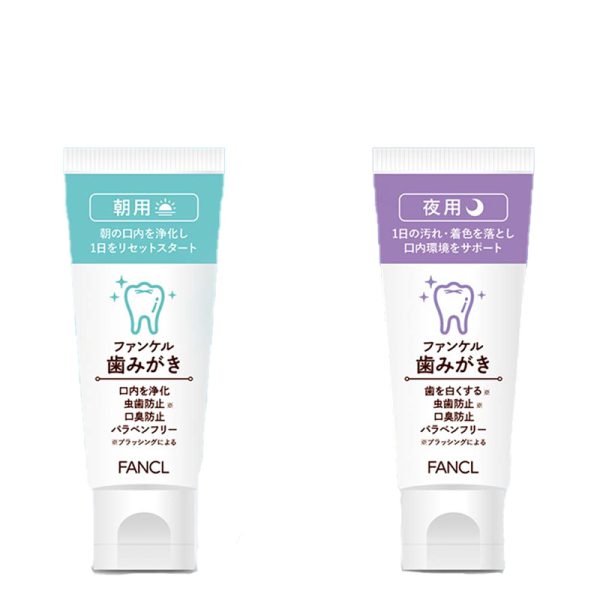 FANCL Fangke toothpaste for morning/night use 60g