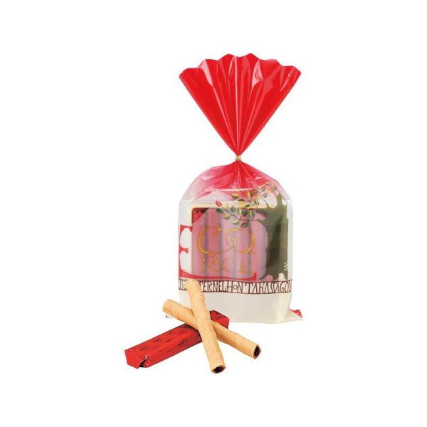 Hontakasagoya Milk Chocolate Cream Wafer Rolls 12 Pieces