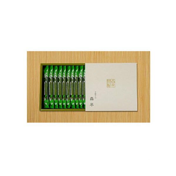 Morihan Matcha Wafer Crepes Thin-Baked Roll Wafers 10 Rolls