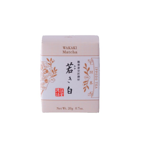 Ippodo Tea Co. Kyoto Traditional Matcha Powder Wakaki Shiro Usucha Thin Tea 20g