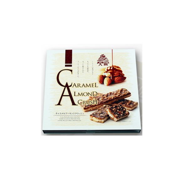 MAEDA SEIKA  Osaka Caramel Almond Crunch Cookie Gift Box  20 Pieces